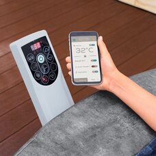 Надувне джакузі-СПА аеромасаж 6 місць Lay-Z-Spa Carrara Bestway 6001V, 170 х 65 см 850 л