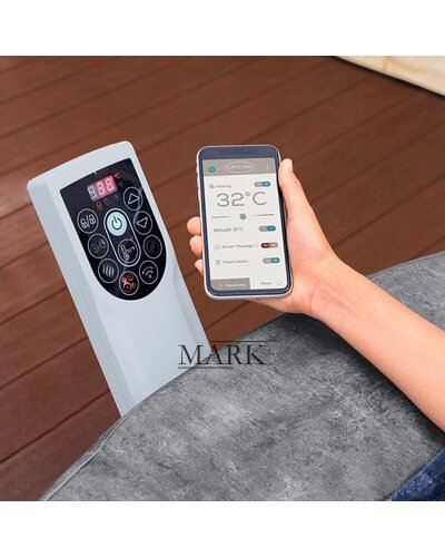 Надувное джакузи-СПА аэромассаж 6 мест Lay-Z-Spa Carrara Bestway 6001V, 170 х 65 см 850 л