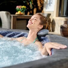 Надувне джакузі-СПА аеромасаж 6 місць Lay-Z-Spa Carrara Bestway 6001V, 170 х 65 см 850 л