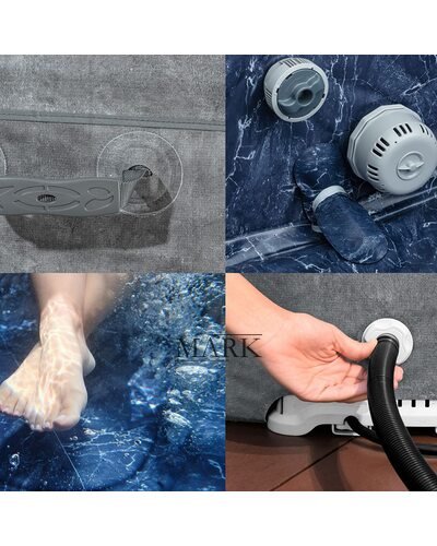 Надувное джакузи-СПА аэромассаж 6 мест Lay-Z-Spa Carrara Bestway 6001V, 170 х 65 см 850 л