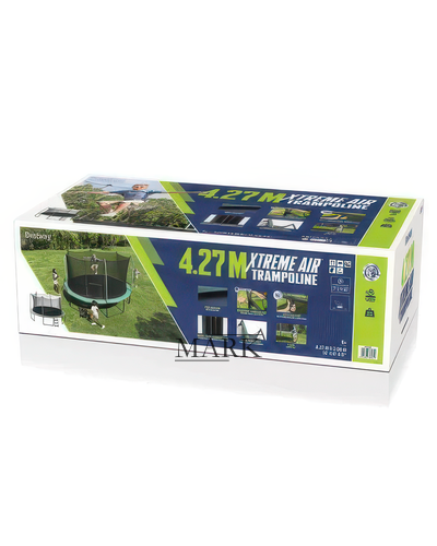 Детский батут с лестницей и защитой Bestway 59105, 427 х 286 см
