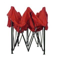 Розсувний намет-намет садовий павільйон з ніжками 3x4.5 м Червоний (DT)