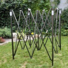 Розсувний намет-намет садовий павільйон з ніжками 3x4.5 м Червоний (DT)