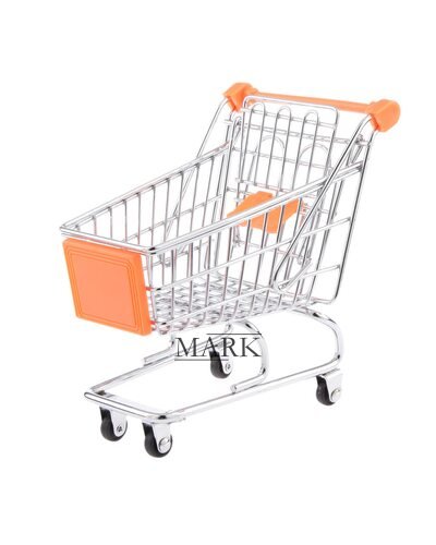 Настольная декоративная мини тележка органайзер Mini Truck 12,5*11*8 см Оранжевый