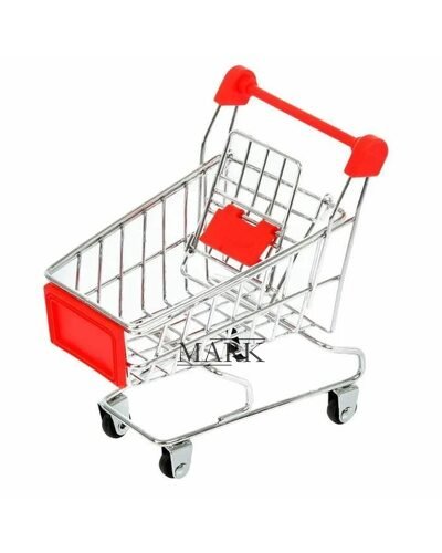 Настольная декоративная мини тележка органайзер Mini Truck 12,5*11*8 см Красный