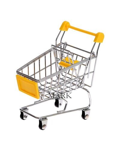Настольная декоративная мини тележка органайзер Mini Truck 12,5*11*8 см Желтый