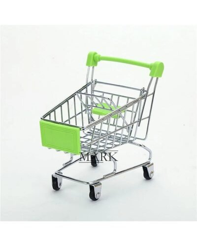 Настольная декоративная мини тележка органайзер Mini Truck 12,5*11*8 см Салатовый