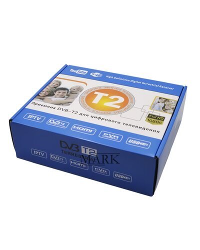 Цифровой ТВ-тюнер DVB-T2 UNIQUE U006 с функцией IPTV, YouTube и поддержкой записи (YAB)