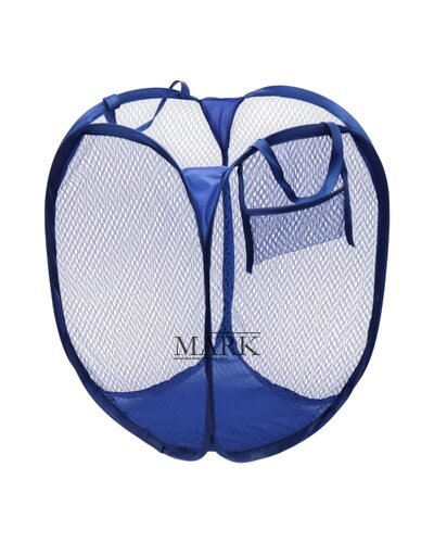 Корзина-сетка для игрушек, одежды Mesh 32*32*49см Синий (YAB)