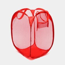 Кошик-сітка для іграшок,одягу Mesh  32*32*49см Червоний (YAB)