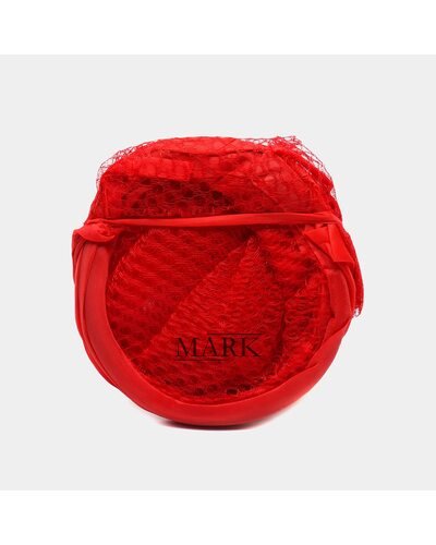 Корзина-сетка для игрушек, одежды Mesh 32*32*49см Красный (YAB)
