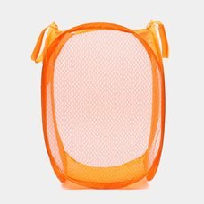 Кошик-сітка для іграшок, одягу Mesh 32*32*49см Помаранчевий (YAB)