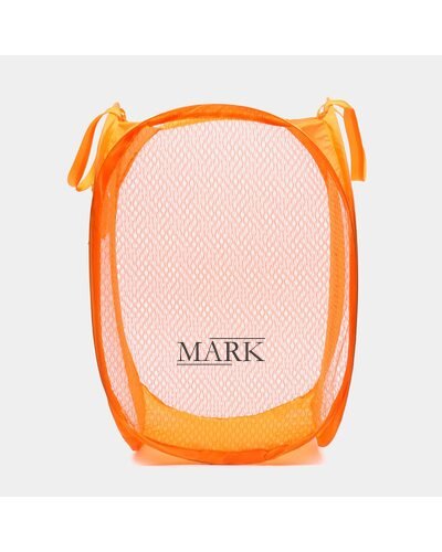 Корзина-сетка для игрушек, одежды Mesh 32*32*49см Оранжевый (YAB)