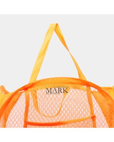 Корзина-сетка для игрушек, одежды Mesh 32*32*49см Оранжевый (YAB)
