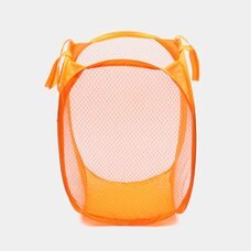 Кошик-сітка для іграшок, одягу Mesh 32*32*49см Помаранчевий (YAB)