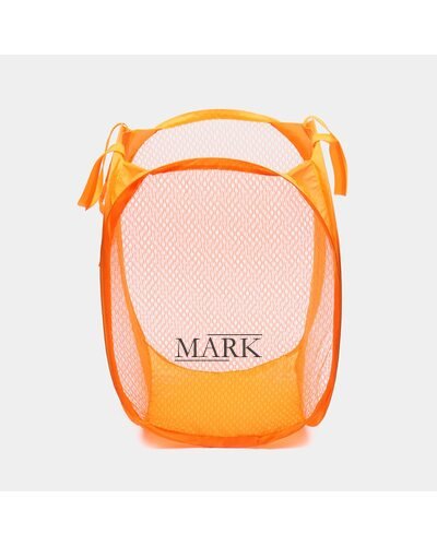 Корзина-сетка для игрушек, одежды Mesh 32*32*49см Оранжевый (YAB)