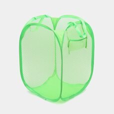 Корзина-сетка для игрушек, одежды Mesh 32*32*49с Салатовый (YAB)