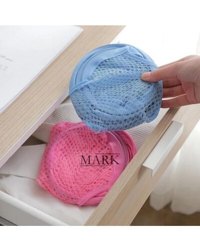 Корзина-сетка для игрушек, одежды Mesh 32*32*49см Голубой (YAB)