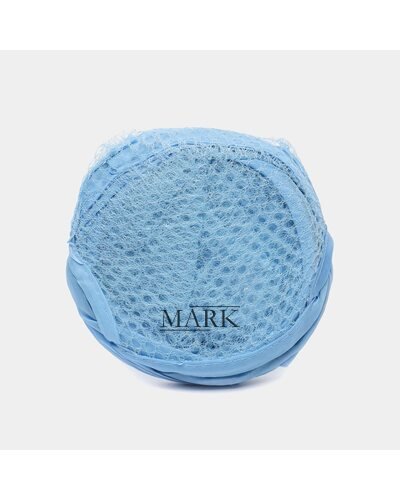 Корзина-сетка для игрушек, одежды Mesh 32*32*49см Голубой (YAB)