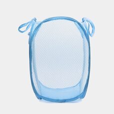 Кошик-сітка для іграшок,одягу Mesh  32*32*49см Блакитний (YAB)