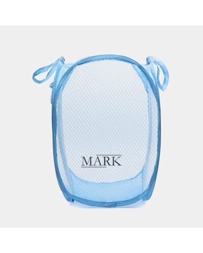 Корзина-сетка для игрушек, одежды Mesh 32*32*49см Голубой (YAB)