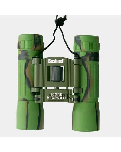 Туристический бинокль Bushnell Power View 10x25 101м/1000 Зеленый камуфляж (YAB)