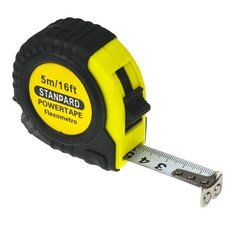 Измерительная рулетка с фиксатором Standard 5 м