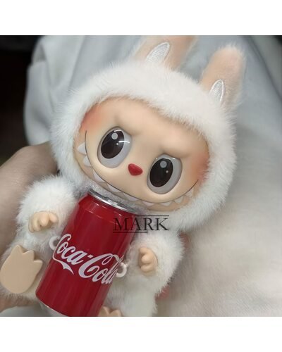 Коллекционная лимитированная фигурка Labubu HaveASeat TheMonsters Серия Cola, 17 см