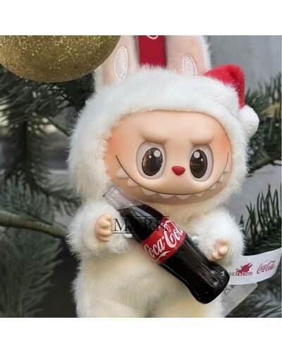 Коллекционная лимитированная фигурка Labubu HaveASeat TheMonsters Серия Cola, 17 см