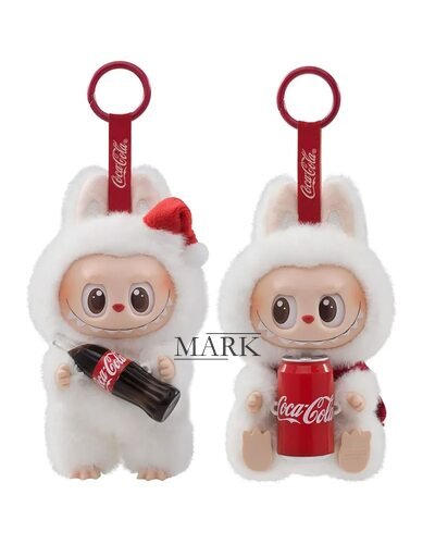 Коллекционная лимитированная фигурка Labubu HaveASeat TheMonsters Серия Cola, 17 см