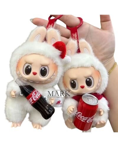 Коллекционная лимитированная фигурка Labubu HaveASeat TheMonsters Серия Cola, 17 см
