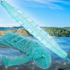 Складна кордова раколовка "Гармошка" для лову раків 15м розмір каркасу 35х40 см (КР)