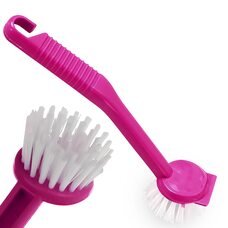 Щітка для миття посуду з гачком для підвішування Малиновий (YAB)