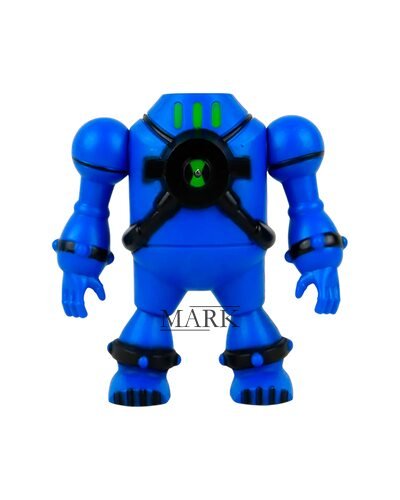 Детские игрушечные коллекционные светящиеся фигурки G16003/0844А-8 BEN10 5 серии - Краб+Энергия+Блокс+Звезда+Ител (NI)