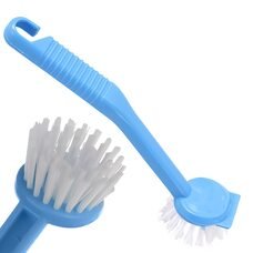 Щітка для миття посуду з гачком для підвішування Блакитний (YAB)
