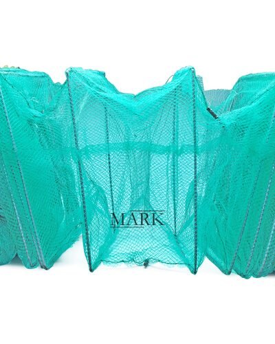 Складная кордовая "Гармошка" для ловли раков 2,5 м размер каркаса 20х25 см (КР)