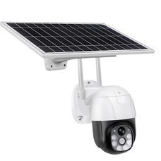Вулична поворотна камера відеоспостереження V380PRO  WiFi/4G TP6 із сонячною панеллю (YAB)
