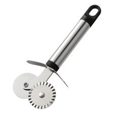 Круглый нож для пиццы на 2 колесах нержавеющая сталь KitchenMaster 18.5 см (YAB)