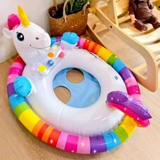 Надувний дитячий круг для басейну Intex 59570NP "Єдиноріг"