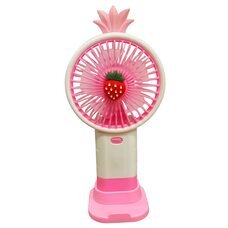 Ручний-настільный вентилятор miniFan 99006-3 (USB-A - DC) Рожевий (YAB)