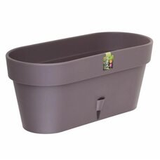 Овальный горшок для цветов с автополиванием «LATINA WINDOW BOX» 17*39,5см, 6,7л Шаде (DRKJ)