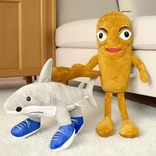 Дитяча м'яка плюшева іграшка "Тунг Тунг Тунг Сахур Tung Sahur" (AX)