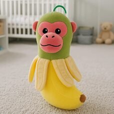 Дитяча м'яка плюшева іграшка "Шипанзіні Бананіні" (AX)