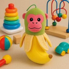 Дитяча м'яка плюшева іграшка "Шипанзіні Бананіні" (AX)