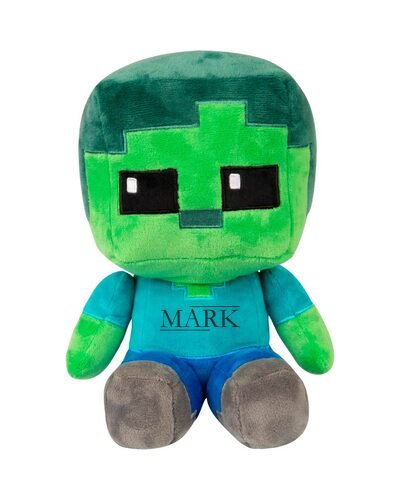 Детская мягкая детская игрушка из игры майнкрафт Зомби (AX)