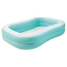 Дитячий надувний басейн Intex 57181 229х147х46см 519 л Бірюзовий