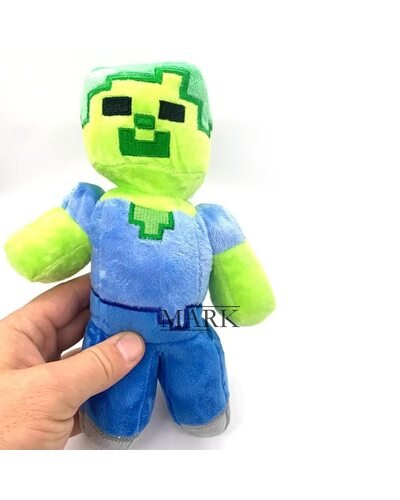 Детская мягкая детская игрушка из игры майнкрафт Зомби (AX)