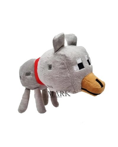 Детская мягкая детская игрушка из игры майнкрафт Волк (AX)