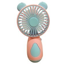 Ручной аккумуляторный вентилятор miniFan 99013-2 (USB-A - DC) Розовый (YAB)