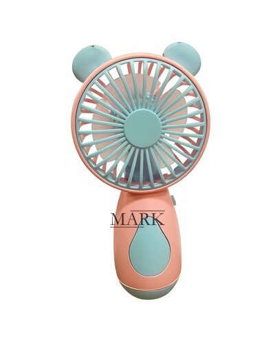 Ручной аккумуляторный вентилятор miniFan 99013-2 (USB-A - DC) Розовый (YAB)